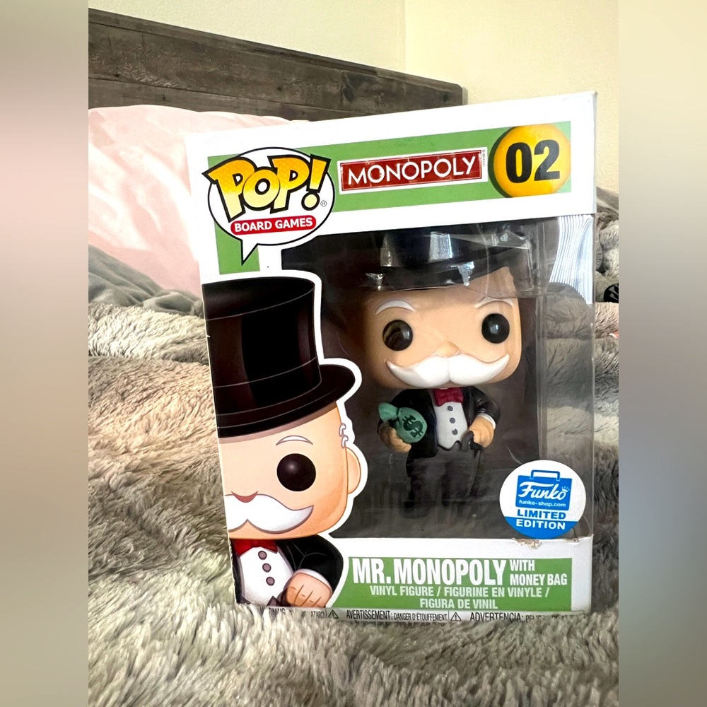 Funko Pop! Mr. Monopoly with Money Bag